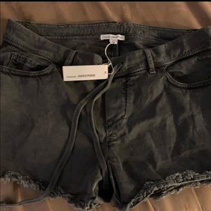James Perse NWT drawstring Jean shorts size 3